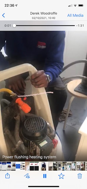 How To Power Flush Home Heating System (Part 2) - Pristine Plumbing in Twickenham